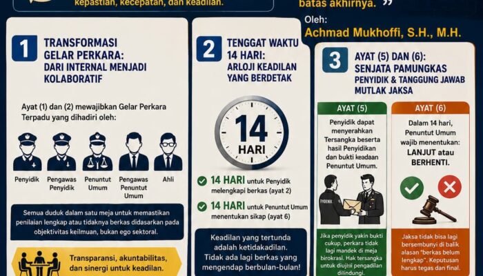 Revolusi Senyap Pasal 62 KUHAP 2025: Mengakhiri Drama “Pingpong” Perkara