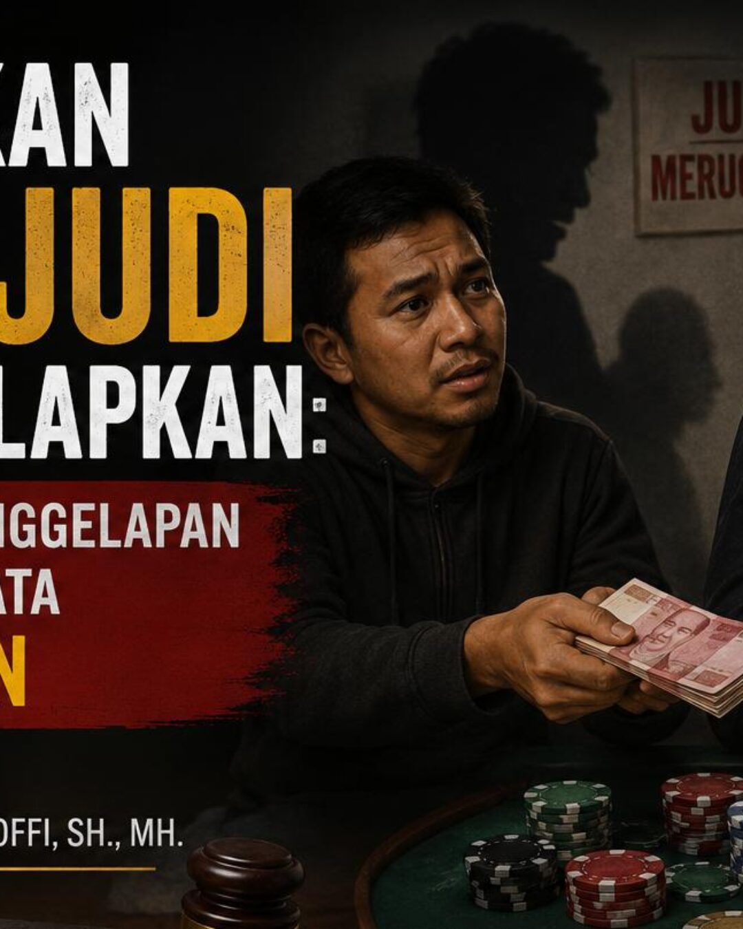 Menitipkan Uang Judi Lalu Digelapkan: Antara Delik Penggelapan dan Risiko Senjata Makan Tuan
