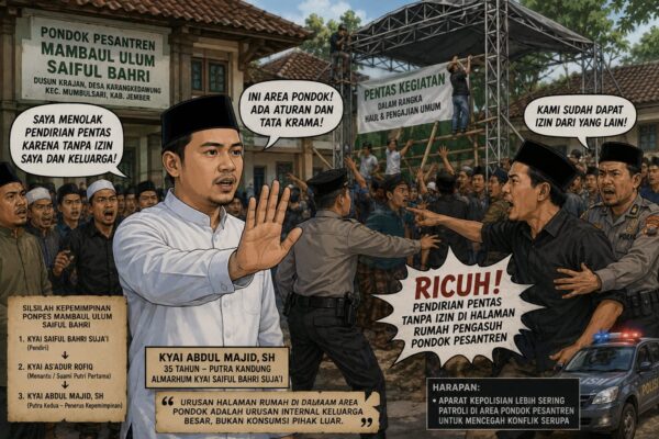 Gara-Gara Pentas Tanpa Izin, Pengasuh Ponpes Mambaul Ulum Jember Buka Suara Soal Video Viral TikTok