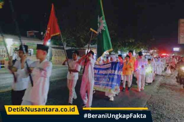 Semarak Tahun Baru Islam, Ratusan Siswa SD Muhammadiyah 1 Paiton Meriahkan Pawai Muharram 1448 H