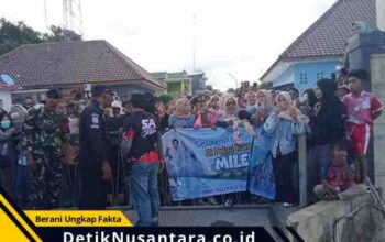Heboh! Ribuan Fans Sambut Histeris Kedatangan Mila dan Valen DA 7 di Pulau Kangean Sumenep