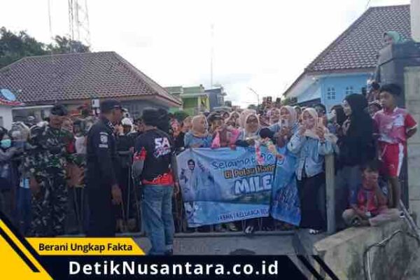 Heboh! Ribuan Fans Sambut Histeris Kedatangan Mila dan Valen DA 7 di Pulau Kangean Sumenep
