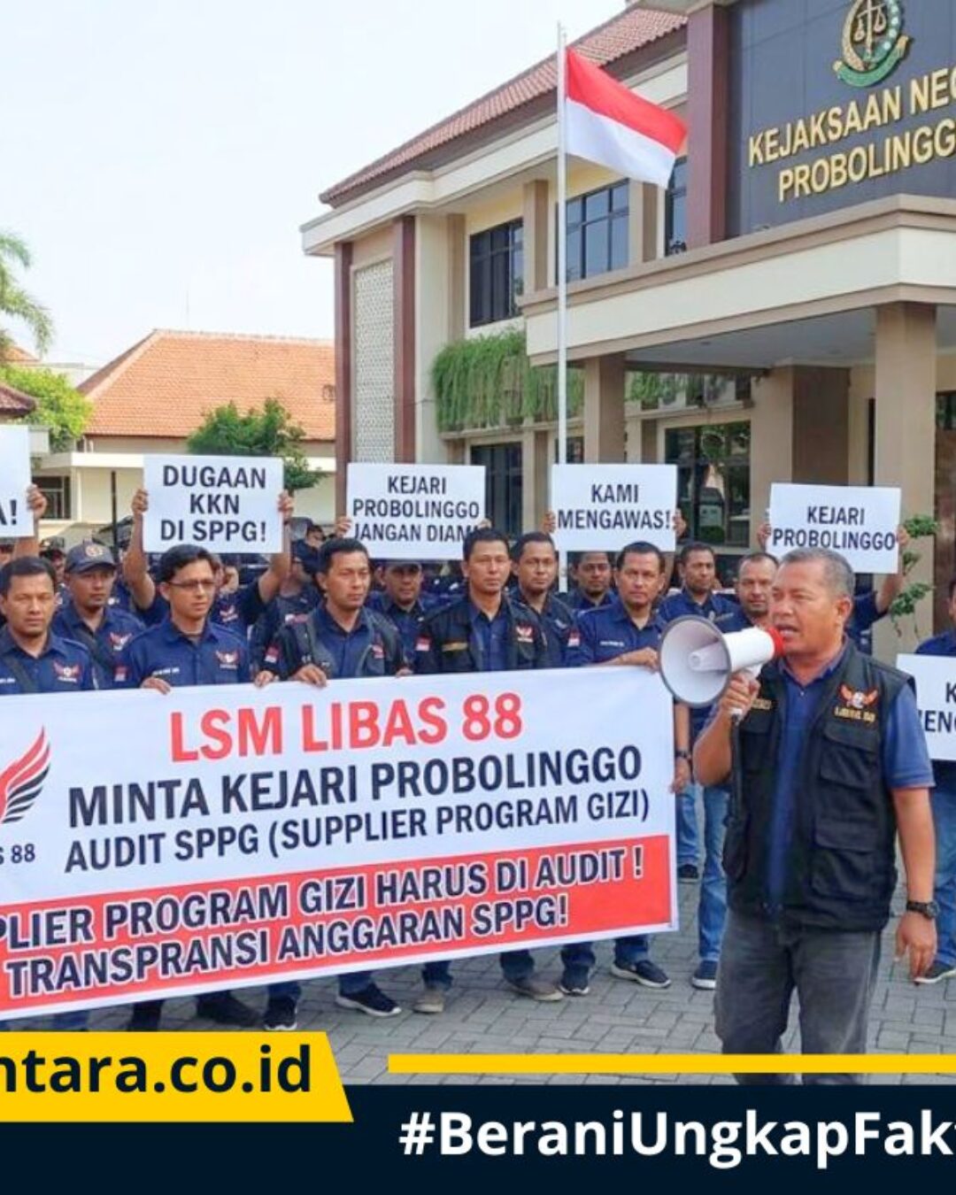 Pasca Penggeledahan Kantor BGN, LSM Libas 88 Minta Kejari Probolinggo Audit SPPG
