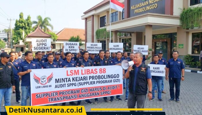 Pasca Penggeledahan Kantor BGN, LSM Libas 88 Minta Kejari Probolinggo Audit SPPG