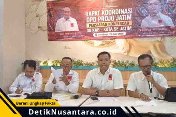 Rakorda PROJO Jatim Rekomendasikan Konfercab Serentak dan Program Operasi Bibir Sumbing Gratis untuk Anak Kurang Mampu