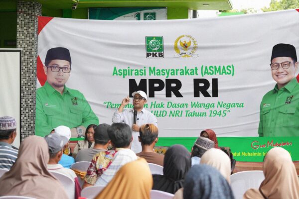 Serap Aspirasi Masyarakat, Muhammad Khozin Bahas Pemenuhan Hak Dasar Warga Negara dan Spirit Bhinneka Tunggal Ika