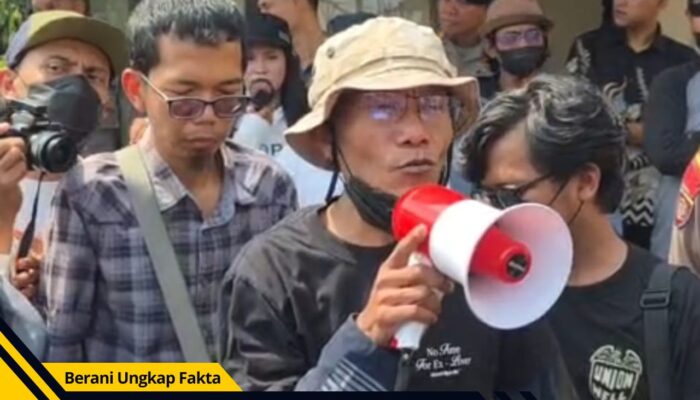 Puluhan Wartawan Subang Gelar Aksi Damai, Datangi Polres dan Kejari Sampaikan Empat Tuntutan