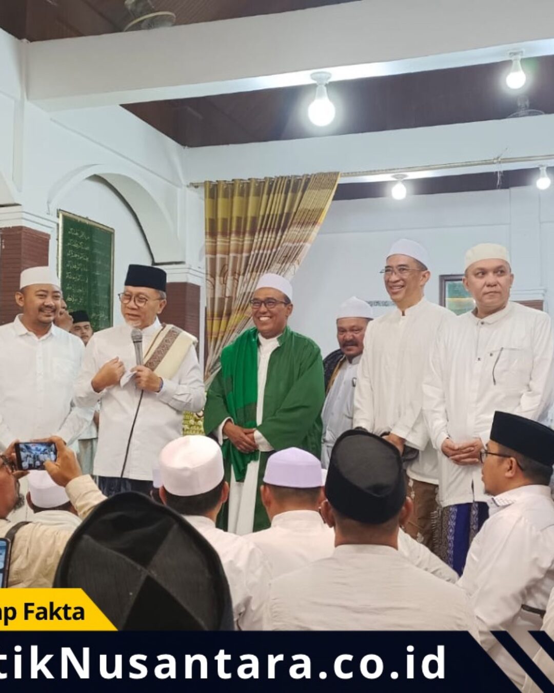Hadiri Haul Habib Husein Brani, Menko Pangan Zulkifli Hasan Paparkan Keberhasilan Swasembada Pangan