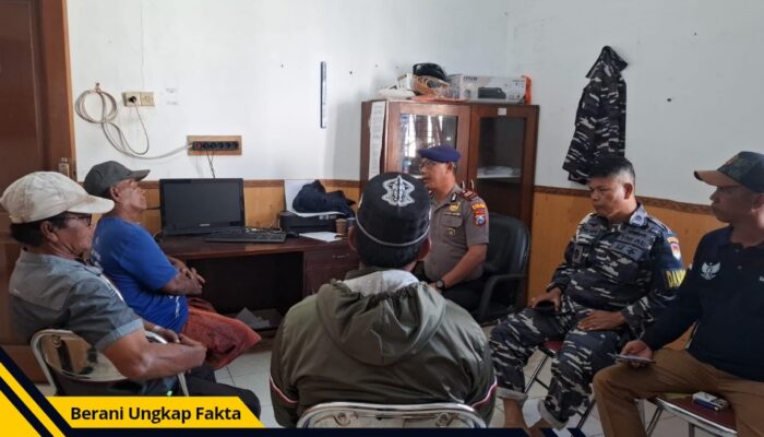 Satpolairud Polres Situbondo Tangani Tabrakan Kapal Nelayan di Panarukan, Satu Kapal Tenggelam Rugi Rp170 Juta