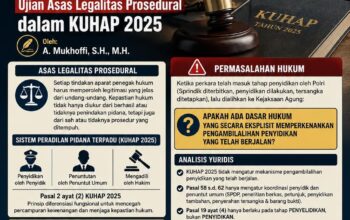 Menggugat Keabsahan Pengalihan Penyidikan Korupsi: Ujian Asas Legalitas Prosedural dalam KUHAP 2025