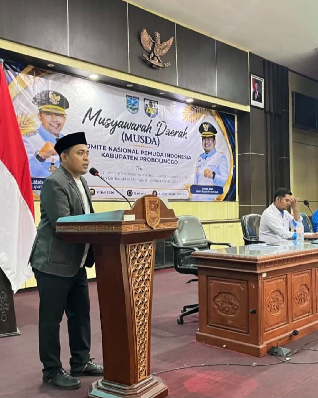 Muhammad Safi’i Terpilih Aklamasi sebagai Ketua KNPI Kabupaten Probolinggo Periode 2026–2029