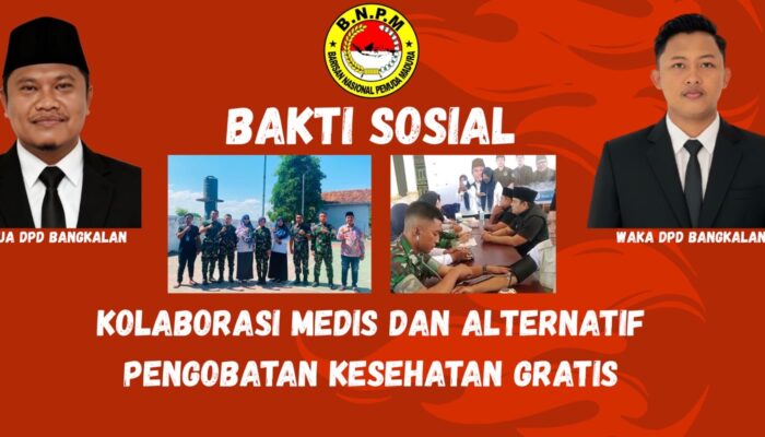 BNPM DPC Kamal Bangkalan Gelar Pengobatan Gratis, Kolaborasi Medis dan Alternatif Tingkatkan Layanan Kesehatan Masyarakat