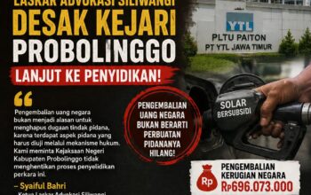 Dugaan Penyelewengan Solar PT YTL: Laskar Advokasi Siliwangi Desak Kejari Probolinggo Lanjut ke Penyidikan
