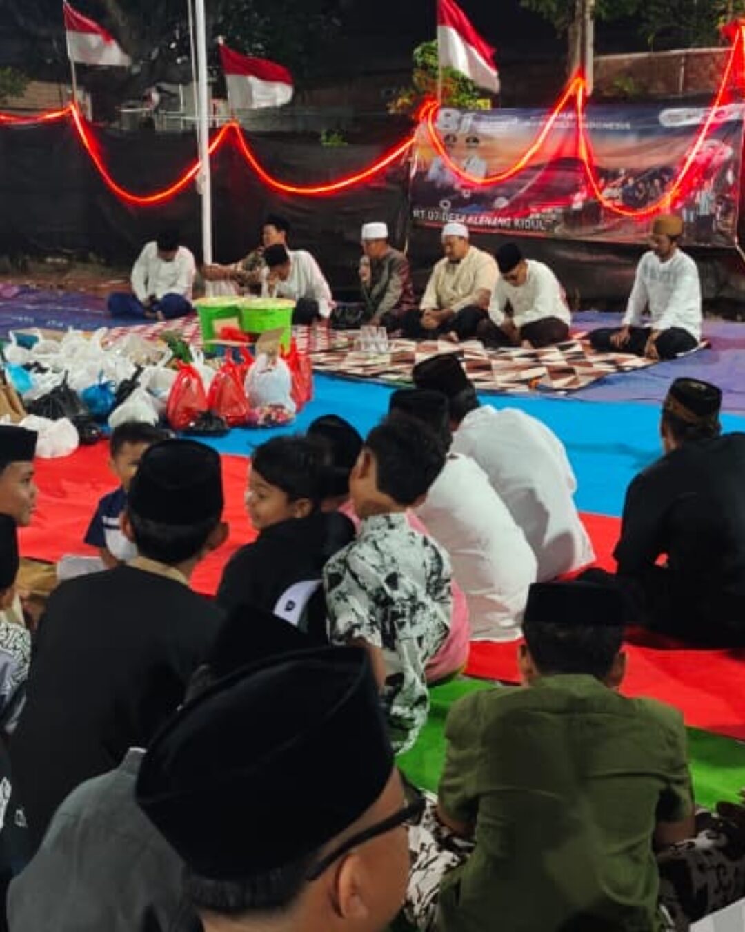 Semarak dan Penuh Khidmat, Warga RT 07 Klenang Kidul Tutup HUT RI ke-81 dengan Tasyakuran dan Maulid Nabi Muhammad SAW