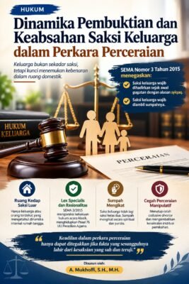 Dinamika Pembuktian dan Keabsahan Saksi Keluarga dalam Perkara Perceraian
