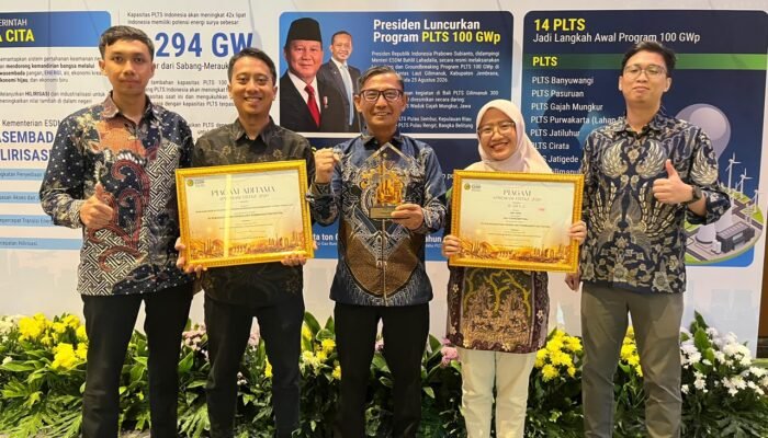 Sukseskan Transisi Energi, PLN Nusantara Power UP Paiton Sabet Dua Penghargaan dari Kementerian ESDM Dalam Ajang Apresiasi EBTKE 2026