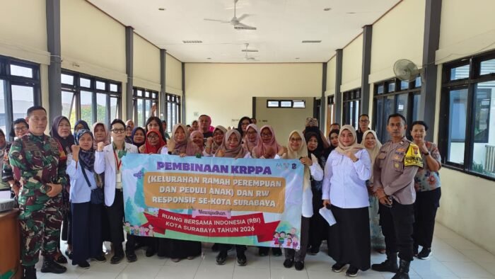 LKKNU Bersama DP3AK Surabaya Dorong RW Responsif Gender dan Ramah Anak Menuju Generasi Emas 2045