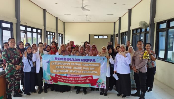 LKKNU Bersama DP3AK Surabaya Dorong RW Responsif Gender dan Ramah Anak Menuju Generasi Emas 2045