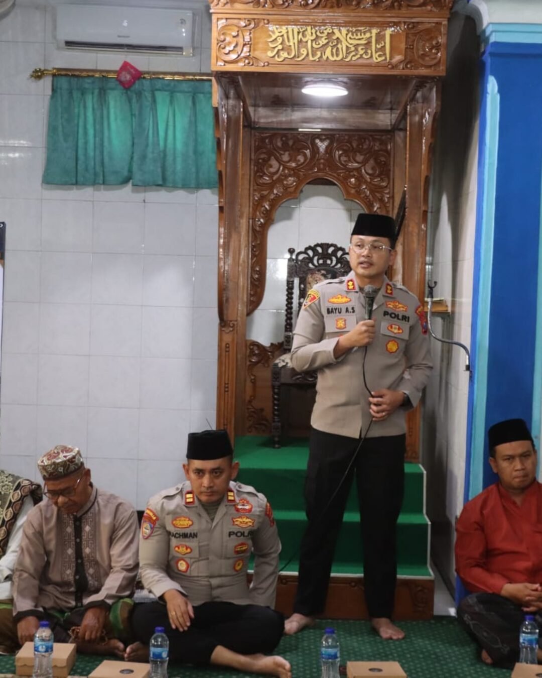 Curhat Kamtibmas, Kapolres Situbondo Respons Keluhan Warga Bungatan