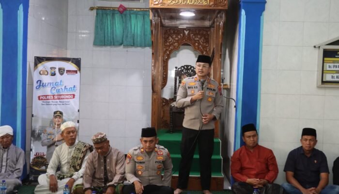 Curhat Kamtibmas, Kapolres Situbondo Respons Keluhan Warga Bungatan