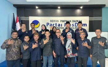 Terima Kunjungan Bawaslu, NasDem Probolinggo Tegaskan Kesiapan Organisasi dan Tertib Administrasi