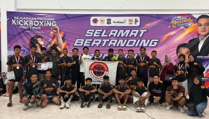 Kickboxing Kabupaten Probolinggo Raih 22 Medali di Kejurprov 2026 Surabaya, Siap Tatap Porprov 2027