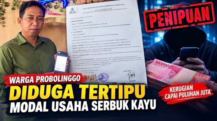 Guru MA di Probolinggo Diduga Tertipu Investasi Bodong Serbuk Kayu Rp18 Juta, Janji Bagi Hasil Tak Kunjung Cair